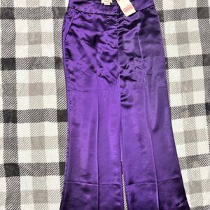 Ladies Satin Dress Pants